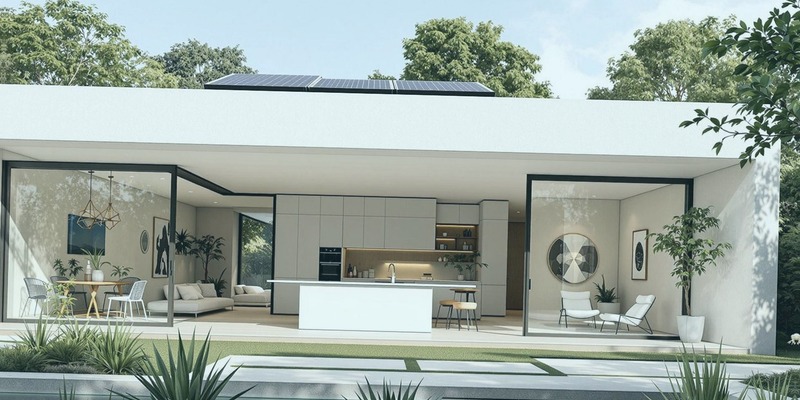 Arquitectura eficiente adaptada al clima insular en casas prefabricadas en Mallorca Arquitectura eficiente adaptada al clima insular en casas prefabricadas en Mallorca